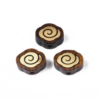 Natural Wood Undyed Beads