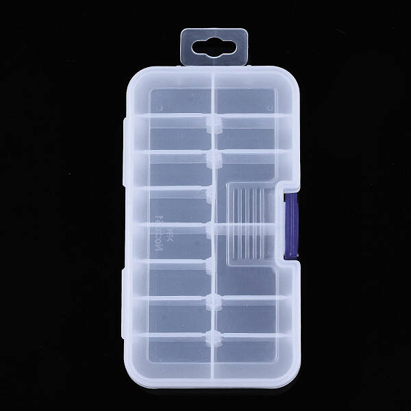 Rectangle Polypropylene(PP) Bead Storage Container