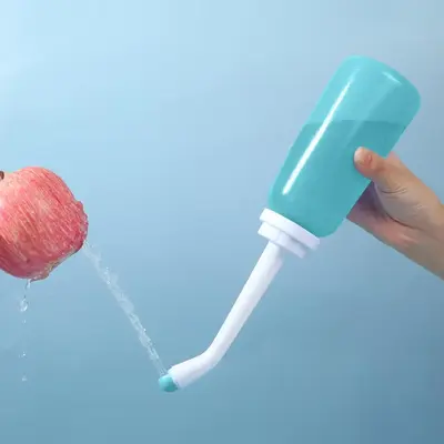 Handheld Personal Bidet Bottle,Bottle for Gentle Postpartum Care and Cleansing,Feminine Care Perineum Cleansing ,350Ml Portab...