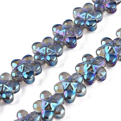 Electroplate Glass Beads Strands