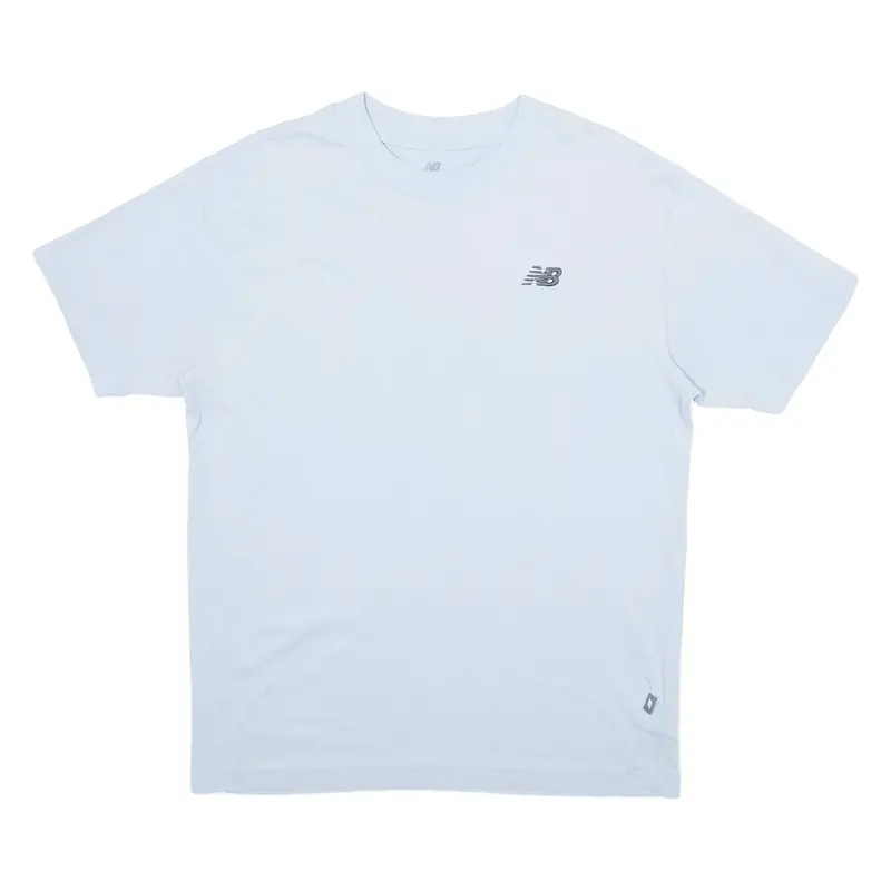 NEW BALANCE Mens T-Shirt Blue S