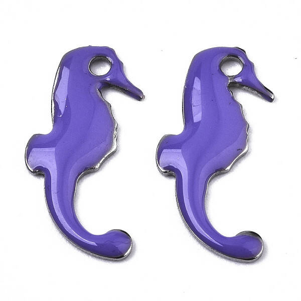201 Stainless Steel Enamel Charms