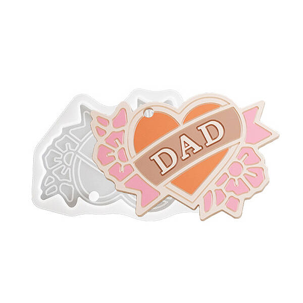 Father's Day Pendants DIY Silicone Mold