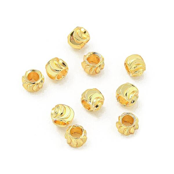 Rack Plated Brass Beads