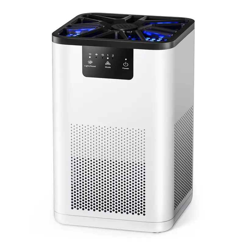 120V 10W Air Purifier, Multipurpose 20dB HEPA Air Purifier With Aromatherapy Function, Household Air Cleaner for Bedroom Offi...