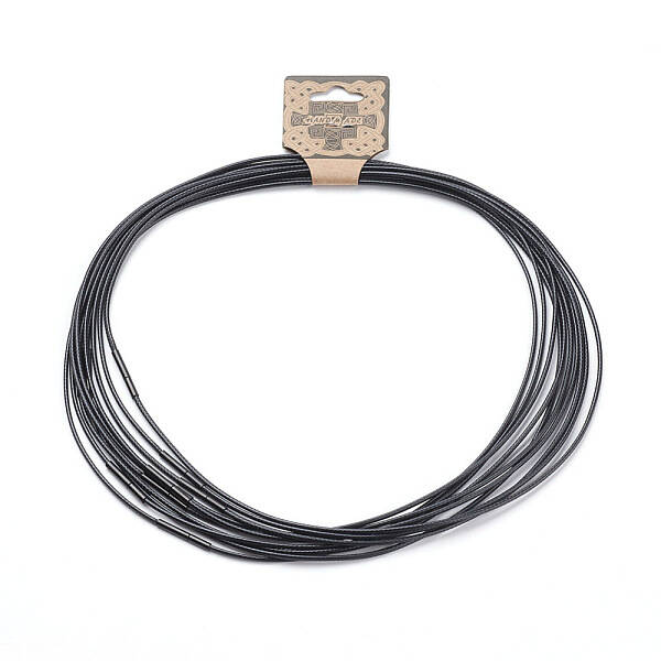 Waxed Cotton Cord Necklace Making