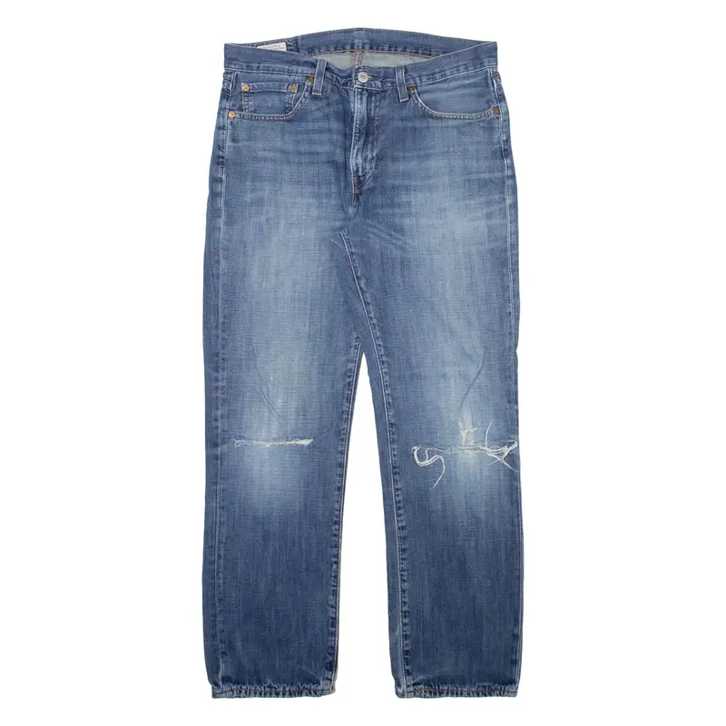 LEVI'S 514 Jeans BIG E Mens Blue Regular Straight W33 L30