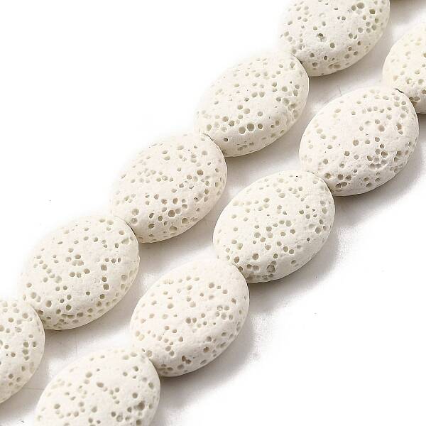 Dyed Natural Lava Rock Beads Strands