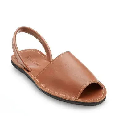 The Avarca Slide Sandal | Color: Caramel | Size: 10