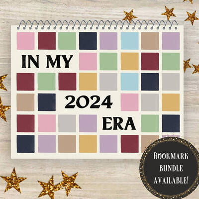 2024 Calendar Taylor Swift  The Eras Tour Calendar For Fan