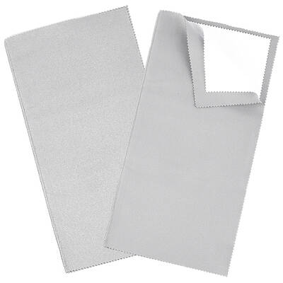 2Pcs 4 Layers Silver Polishing Cloth