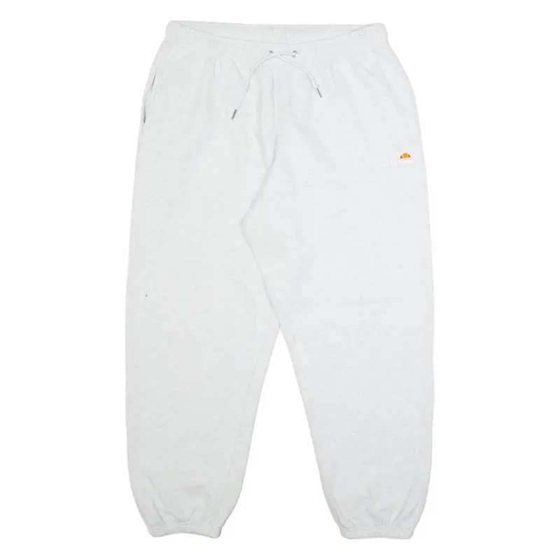 ELLESSE Womens Joggers Grey Tapered L W34 L28