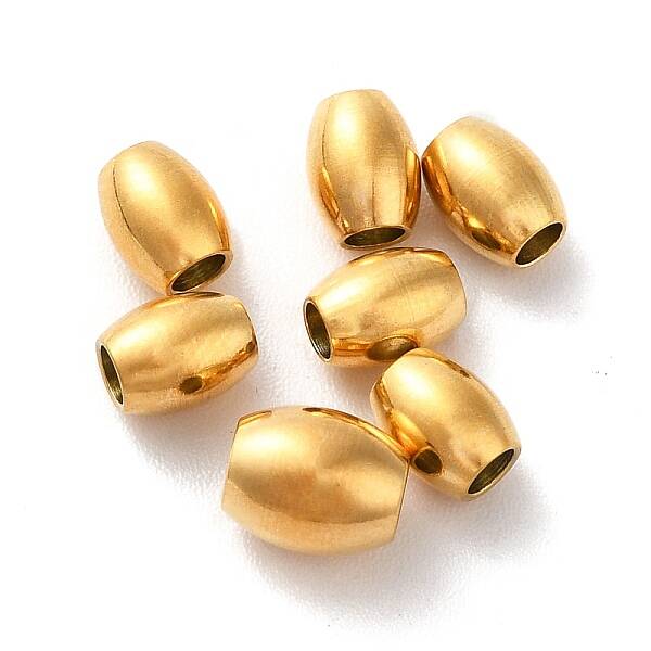 Ion Plating(IP) 304 Stainless Steel Spacer Beads