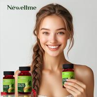 NEWELLME Apple cider vinegar gummies, promote gastrointestinal digestion, keep a good body, have a healthy body Edible Fitnes...