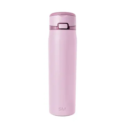 Simple Modern 24oz Mesa Loop Water Bottle with Straw - Cup Holder Friendly Insulated Stainless Steel Bottles for Travel, Spor...