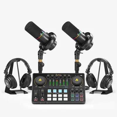 Two People Podcast Equipment Bundle