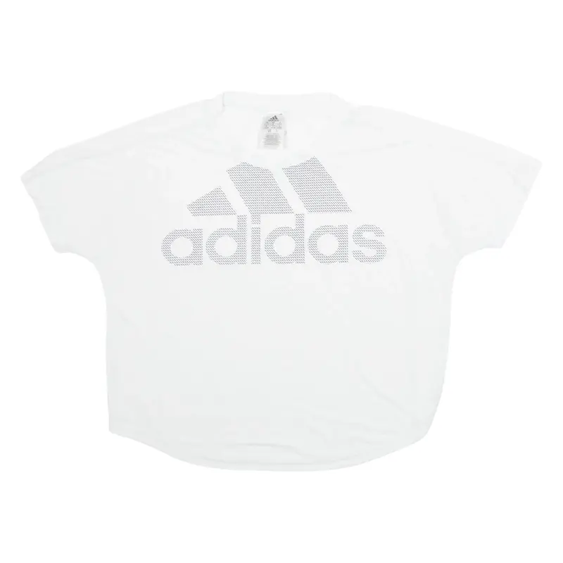 ADIDAS Girls T-Shirt White S