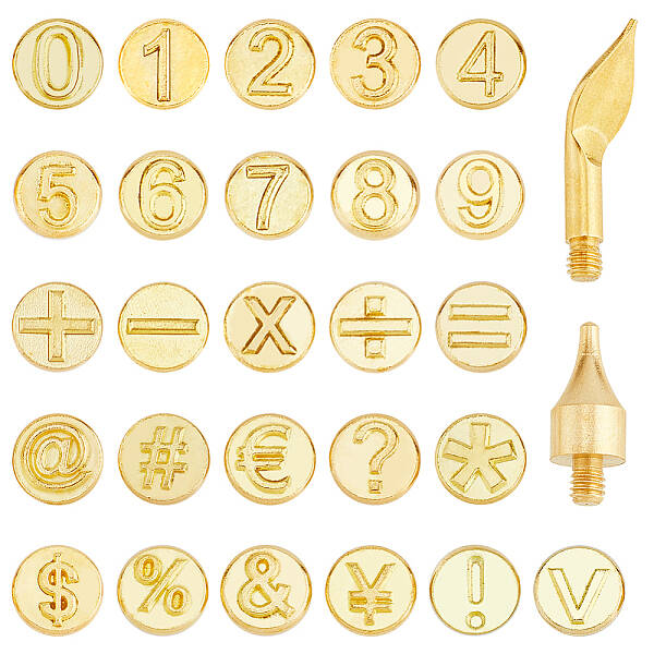 Brass Wood Burning Tip Sets