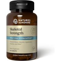 Nature's Sunshine Skeletal Strength, 150 Tablets | Bone Health Supplements for Women and Men with Calcium, Magnesium, Iron, M...