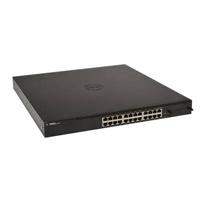 463-7697 Dell PowerConnect N4032 24 x RJ-45 Ports 10GBase-T Layer 3 Managed 1U Rack-Mountable Gigabit Ethernet Network Switch
