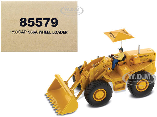 CAT Caterpillar 966A Wheel Loader Yellow with Operator \