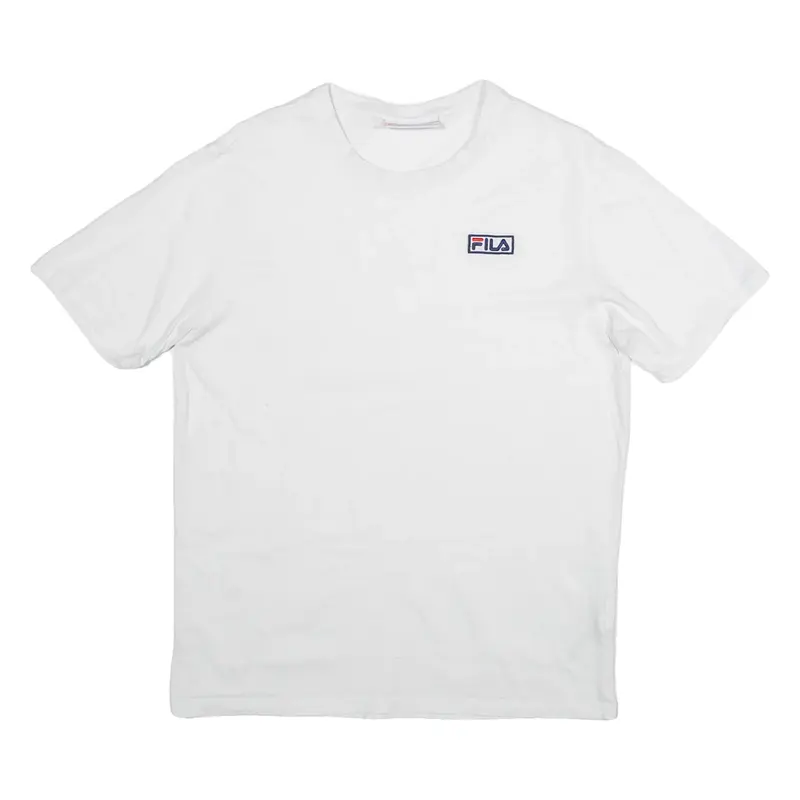 FILA Mens T-Shirt White M