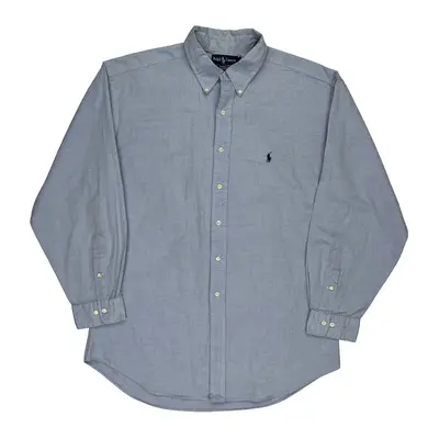 Yarmouth Ralph Lauren Shirt - XL Blue Cotton | Size: x-large