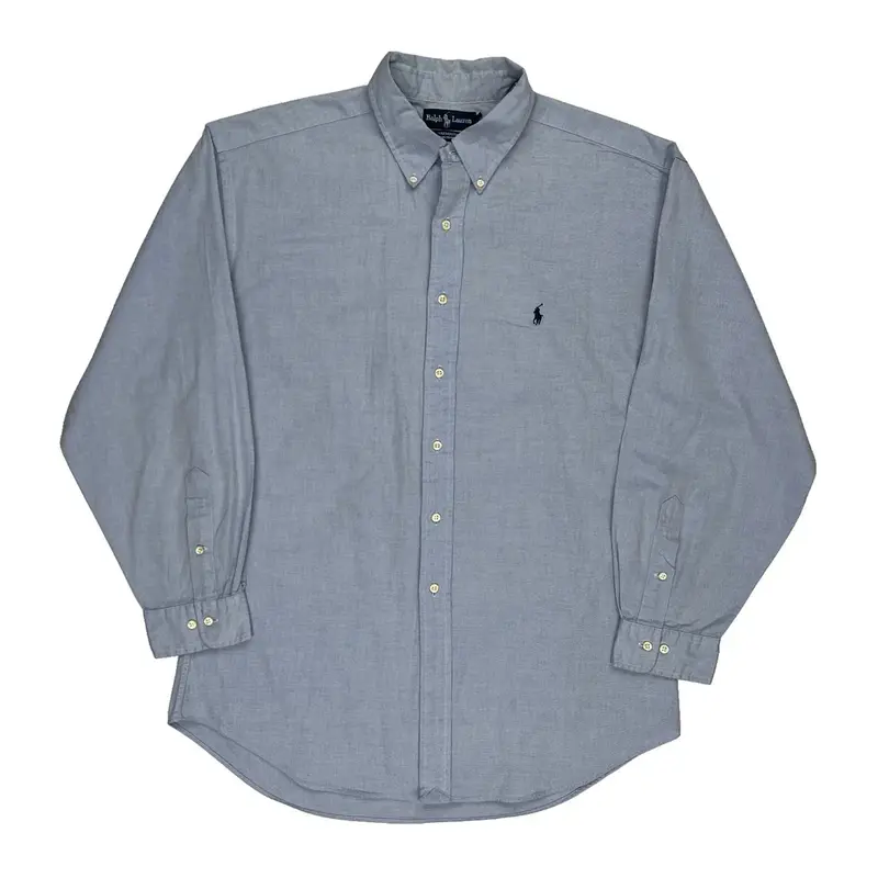 Yarmouth Ralph Lauren Shirt - XL Blue Cotton | Size: x-large
