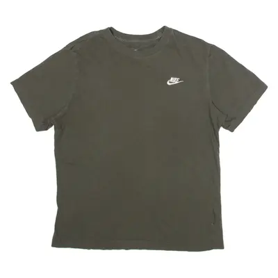 NIKE Mens T-Shirt Green M
