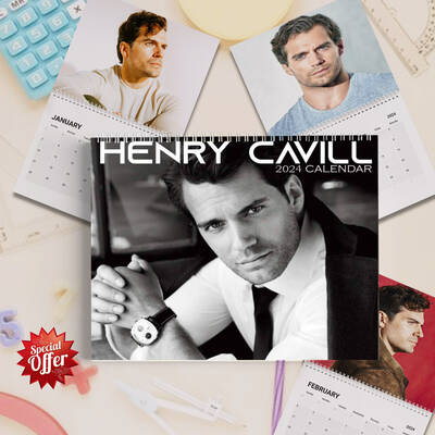 Henry Cavill Calendar Vol.1 - 2024 Calendar, Wall Calendar 2024 Calendar