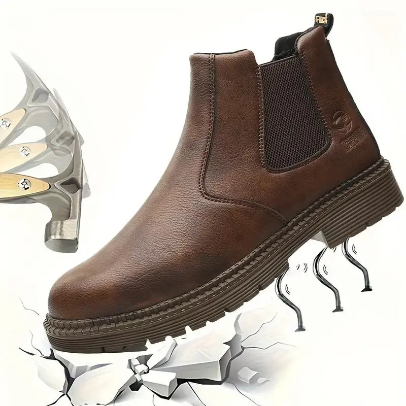 WKK Splash-proof, Smash-proof, Puncture-proof And Breathable Safety Shoes unisex chef work shoe waterproof shoe anti-slip dur...