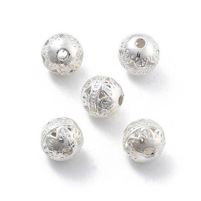 Alloy Hollow Beads