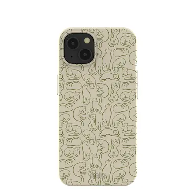 London Fog Say Meow iPhone 13 Case