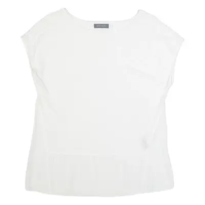 MINT VELVET Womens Top White UK 12