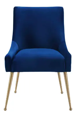 Blue Velvet Dining Chair | Liang & Eimil Cohen