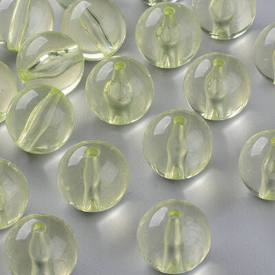 Transparent Acrylic Beads