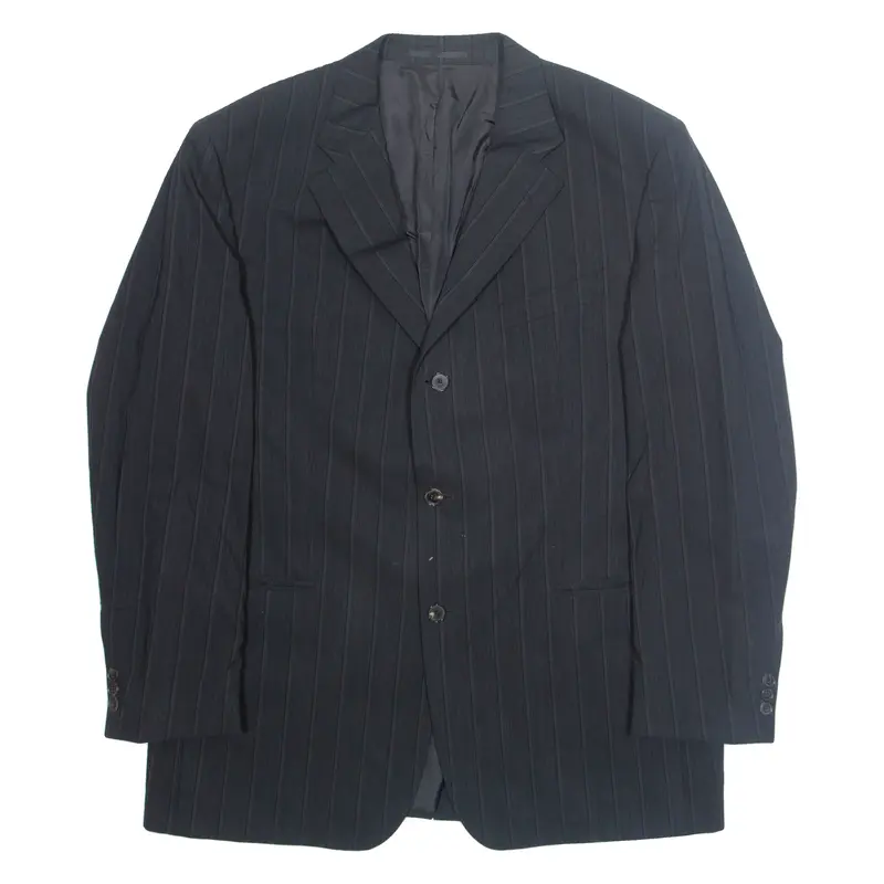 JOOP Mens Blazer Jacket Black Striped XL
