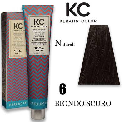 Kc Crema Colorante Alla Cheratina 100 Ml 6