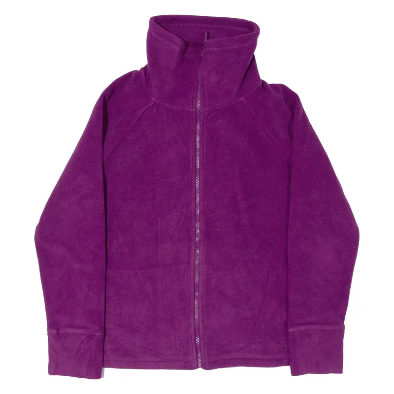 CALVIN KLEIN Performance Fleece Jacket Purple Womens M