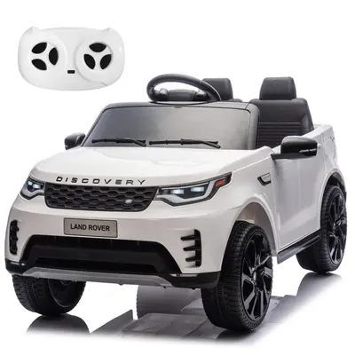 Garvee Ride P Series 12V Kids Ride On Car Land Rover Style Dual Motors 3 Speed Modes 4.5Ah Battery Safety Seatbelt Remote Con...