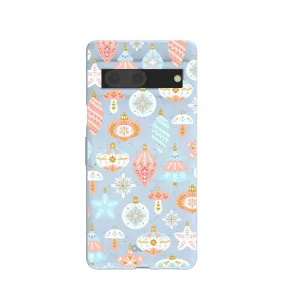 Powder Blue Bauble Blues Google Pixel 7 Case