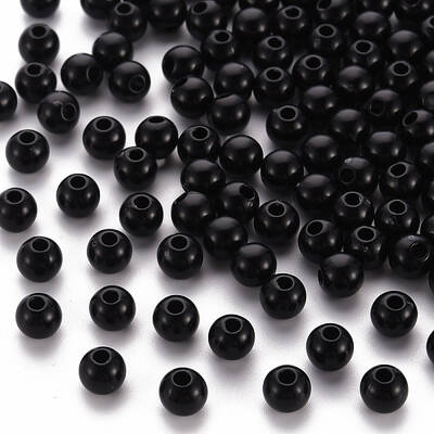 Opaque Acrylic Beads