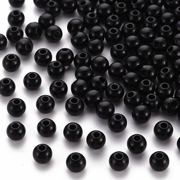 Opaque Acrylic Beads
