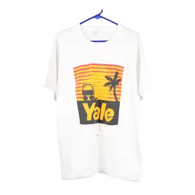 Vale Dg Sportswear Graphic T-Shirt - XL White Cotton