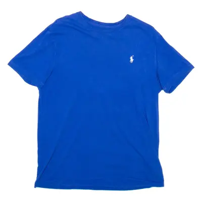 POLO RALPH LAUREN Mens T-Shirt Blue M