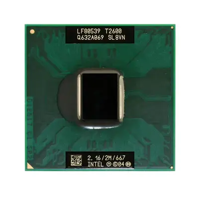 462815-001 HP 2.16GHz 667MHz FSB 2MB L2 Cache Socket PGA478 Intel Core Duo T2600 Dual-Core Processor