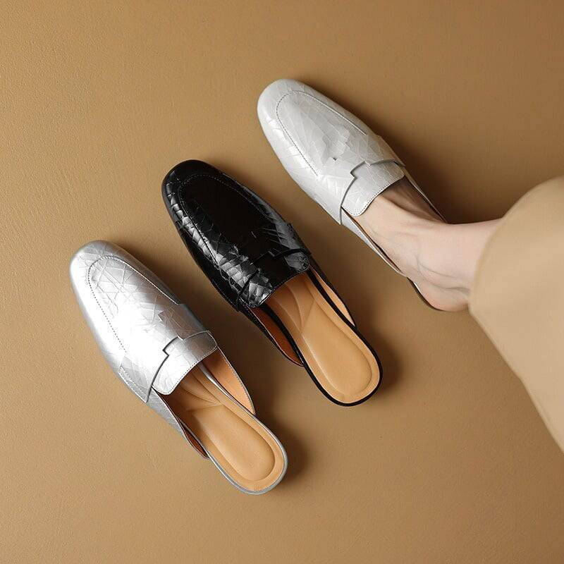 CHIKO Bakana Round Toe Block Heels Clogs/Mules Shoes
