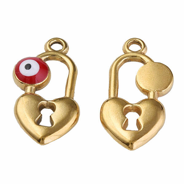 304 Stainless Steel Enamel Pendants