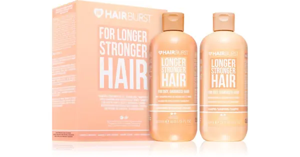 Hairburst Longer Stronger Gift Set for Damaged and Dry Hair 2×350 ml