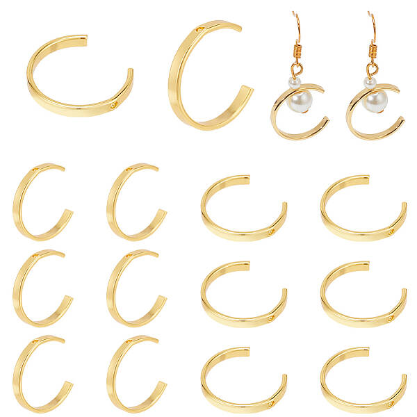 20Pcs Brass Ear Cuff Findings